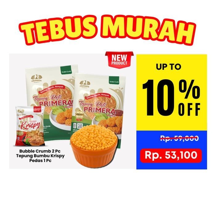 

(BUNDLING 2) BUBBLE CRUMBS PRIMERA 500GR