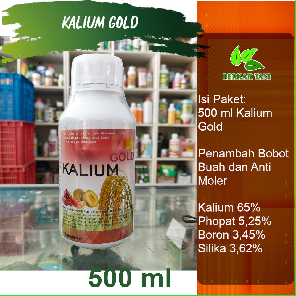 Kalium Gold 500 ml Pupuk Kalium Silika Anti Moler Kalinet