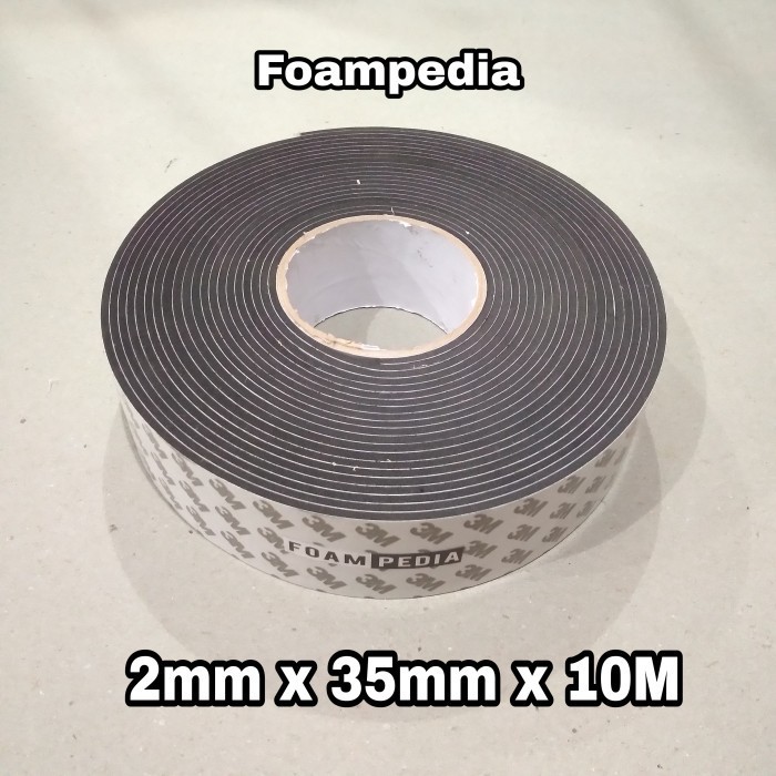 

Single Foam Tape 3M uk.2mm x 35mm x 10M BRG BARU