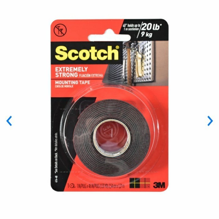

MURAH 3m scotch double tape extremely strong mounting 9 kg bagus kuat