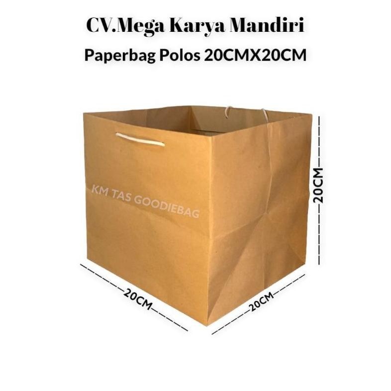 

Borong Bonus" Paperbag Kotak 20x20 Isi 12pcs ||
