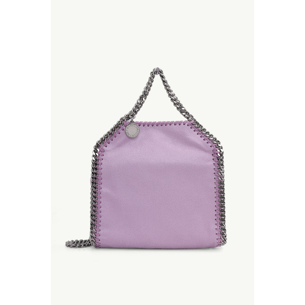 STELLA MCCARTNEY Tiny Falabella Crossbody Bag in Lilac SHW