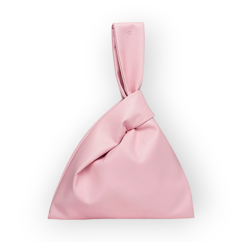 NANUSHKA JEN Clutch Bag in Pink Okobor Alt-Leather