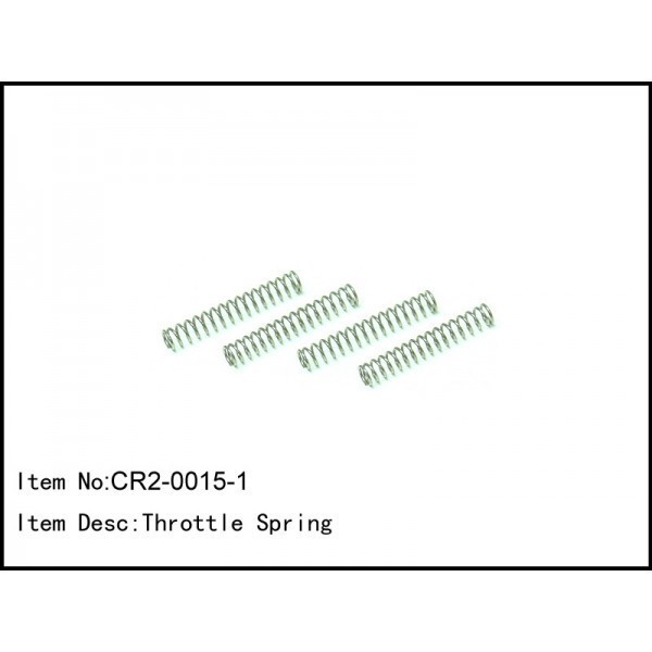 CR2-00151 RC Car Caster Racing 1/8 Buggy Engine THROTTLE SPRING
