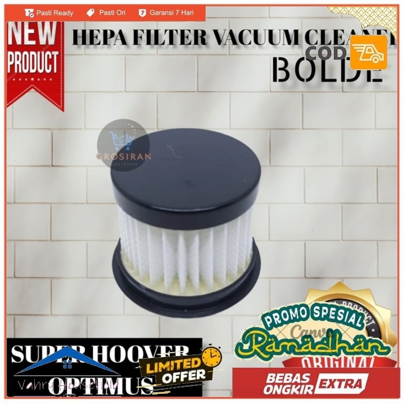 HEPA FILTER VACUUM CLEANER BOLDE SUPER HOOVER OPTIMUS