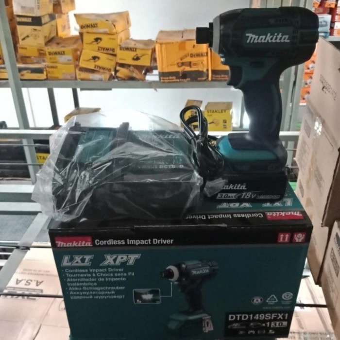 MAKITA DTD149SFX1 / DTD 149 SFX1 MESIN CORDLESS IMPACT DRIVER