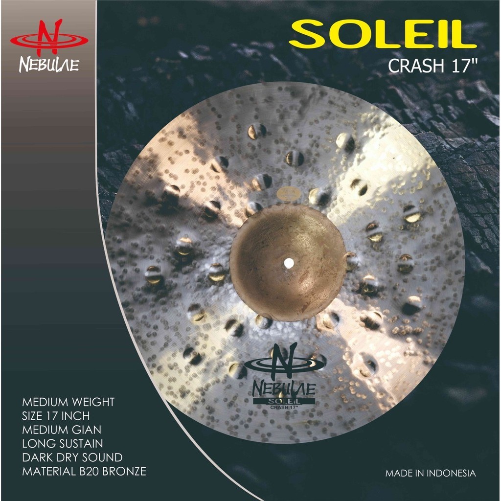 Cymbal Nebulae Soleil Crash 16"