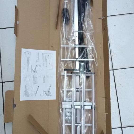 Berkualitas| Antena Tv Digital Outdoor WelHome Genius 87cm Free kabel