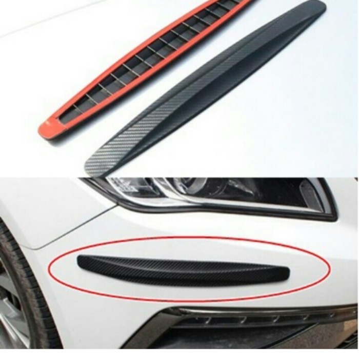 Bumper Guard Carbon Universal Mobil Sigra