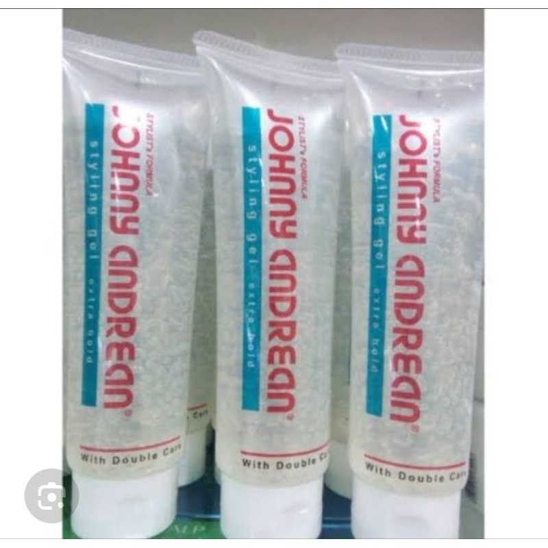 Stayling Gel Extra Hold Johnny Andrean Atau Minyak rambut pria atau penataan rambut pria