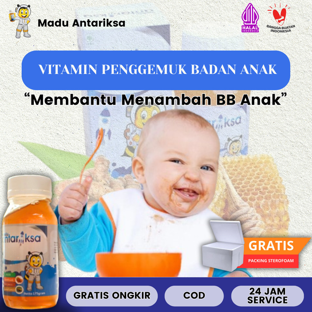 vitamin penggemuk badan anak 1 tahun