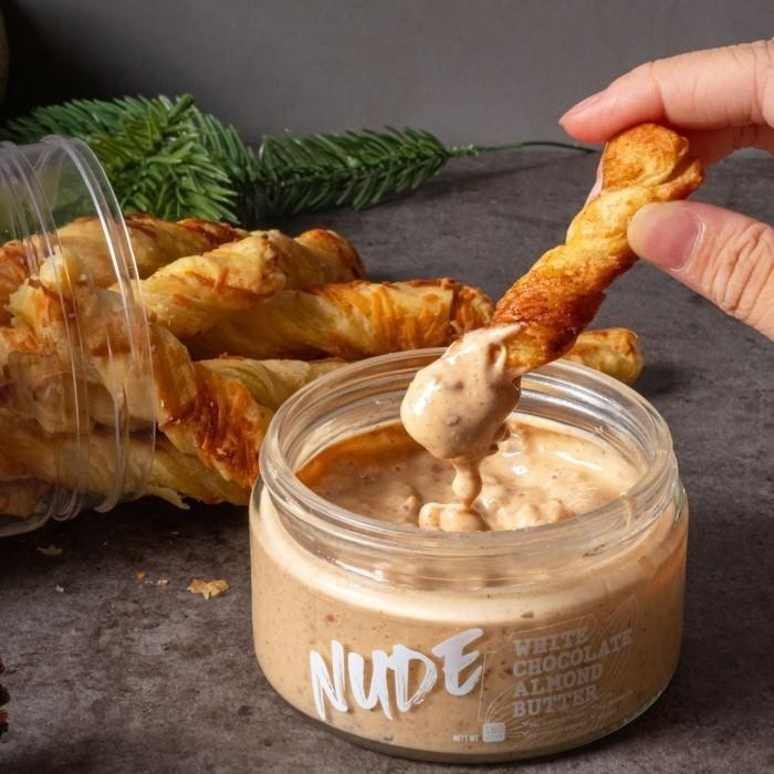 

White Chocolate Crunchy Almond Butter / VEGAN SPREAD, NO SUGAR ADDED Best Seller