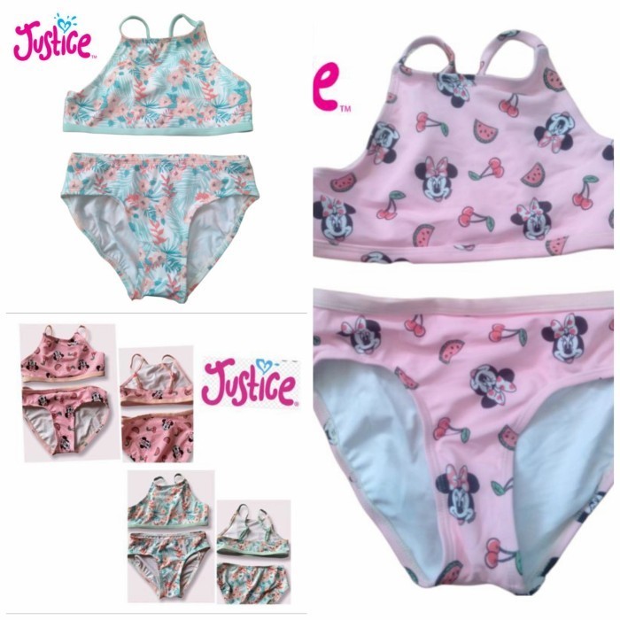 setelan baju renang anak perempuan merk justice original PROMO
