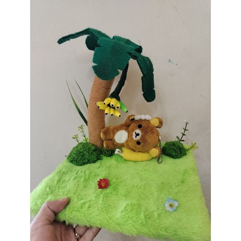 Alas sumiko, Pohon pisang miniatur