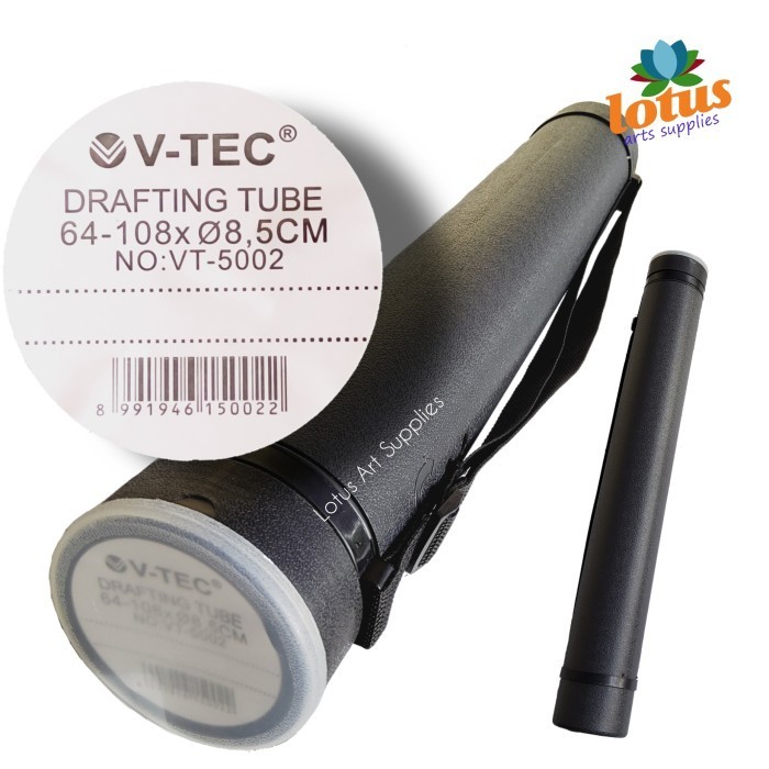 

V-Tec Tabung Gambar Motif Kulit Jeruk / Drafting Tube 8.5Cm Type 5002