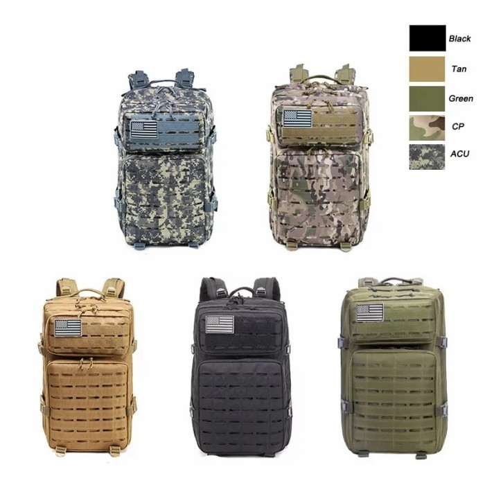 Ransel Army Anti Air Ransel Laptop Tas Hunting Tas Camping Water Proof