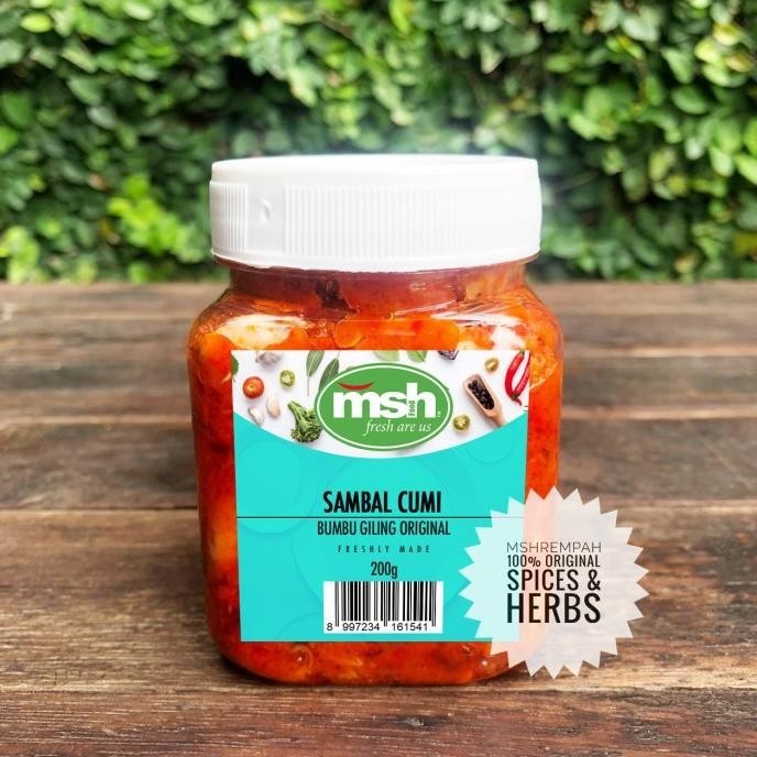 

Sambal Cumi 200 g GM