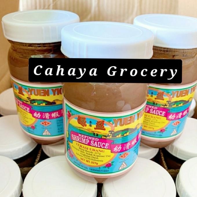 

yuen yick shrimp sauce / terasi udang 225 gram GS