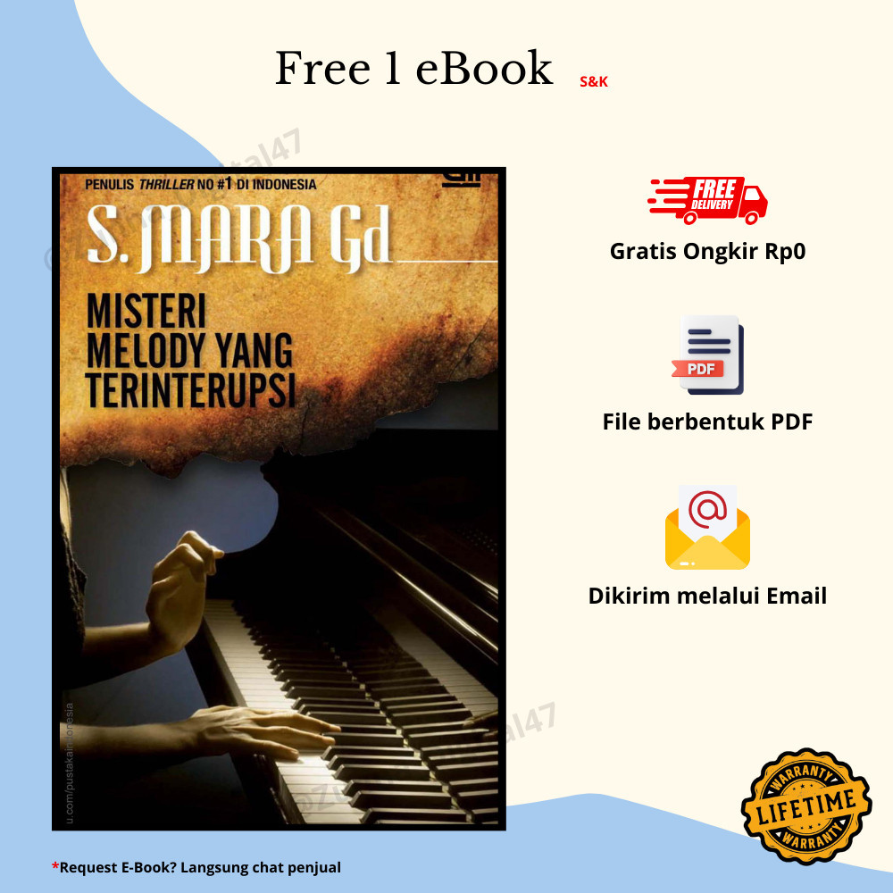 

562. Misteri Melody yang Terinterupsi by S. Mara Gd. - [EBOOK]