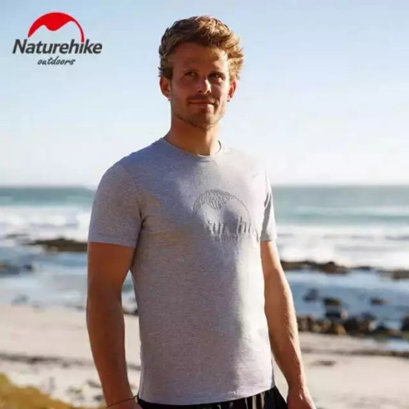 KAOS NATUREHIKE NH19W006-H TSHIRT CAMPING GLAMPING HIKING PIKNIK BERKEMAH OUTDOOR