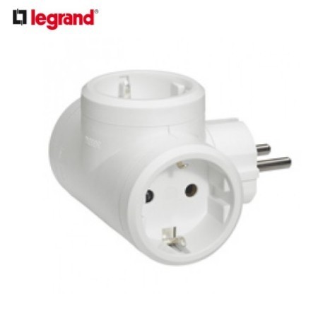 Legrand Multi Soet Steker T - Putih