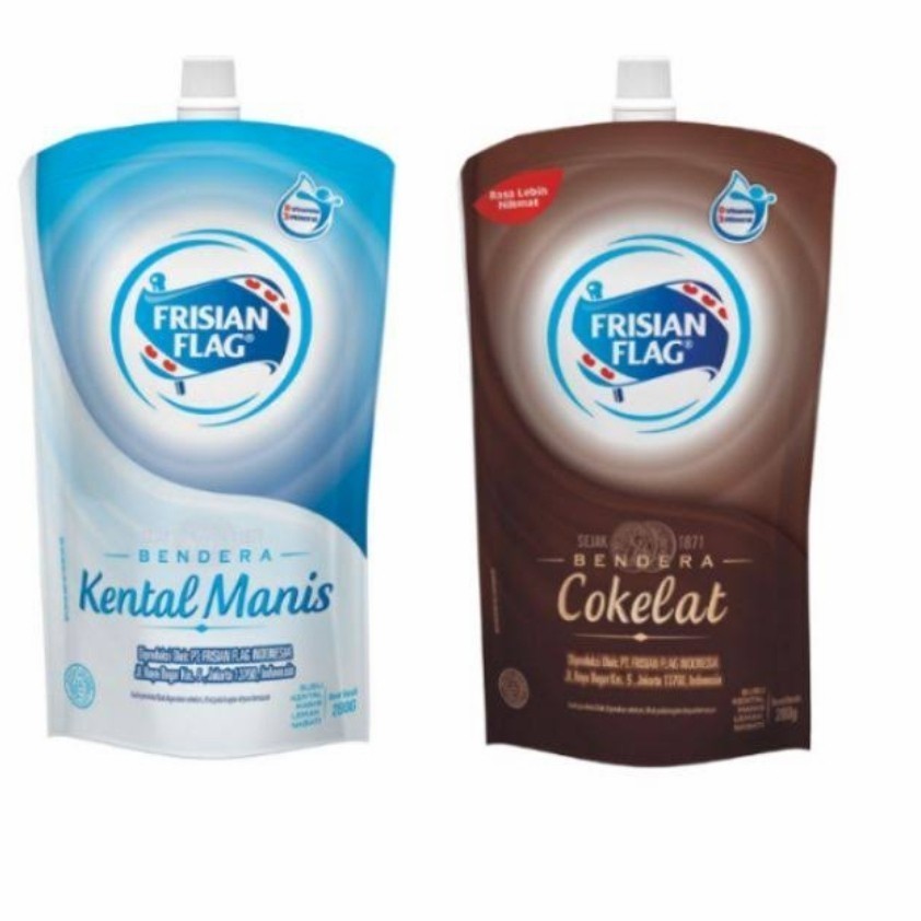 

Susu Kental Manis Bendera Frisian Flag 280 gram - Coklat