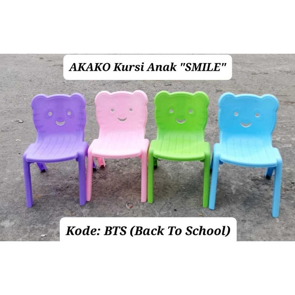 KURSI ANAK AKAKO SMILE AKAKO BTS SMILE KURSI ANAK JUMBO KURSI PLASTIK
