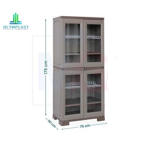 Hot Item Rak Piring Olymplast Jumbo/Rak Piring OKL Jumbo Besar Kitchen Locker