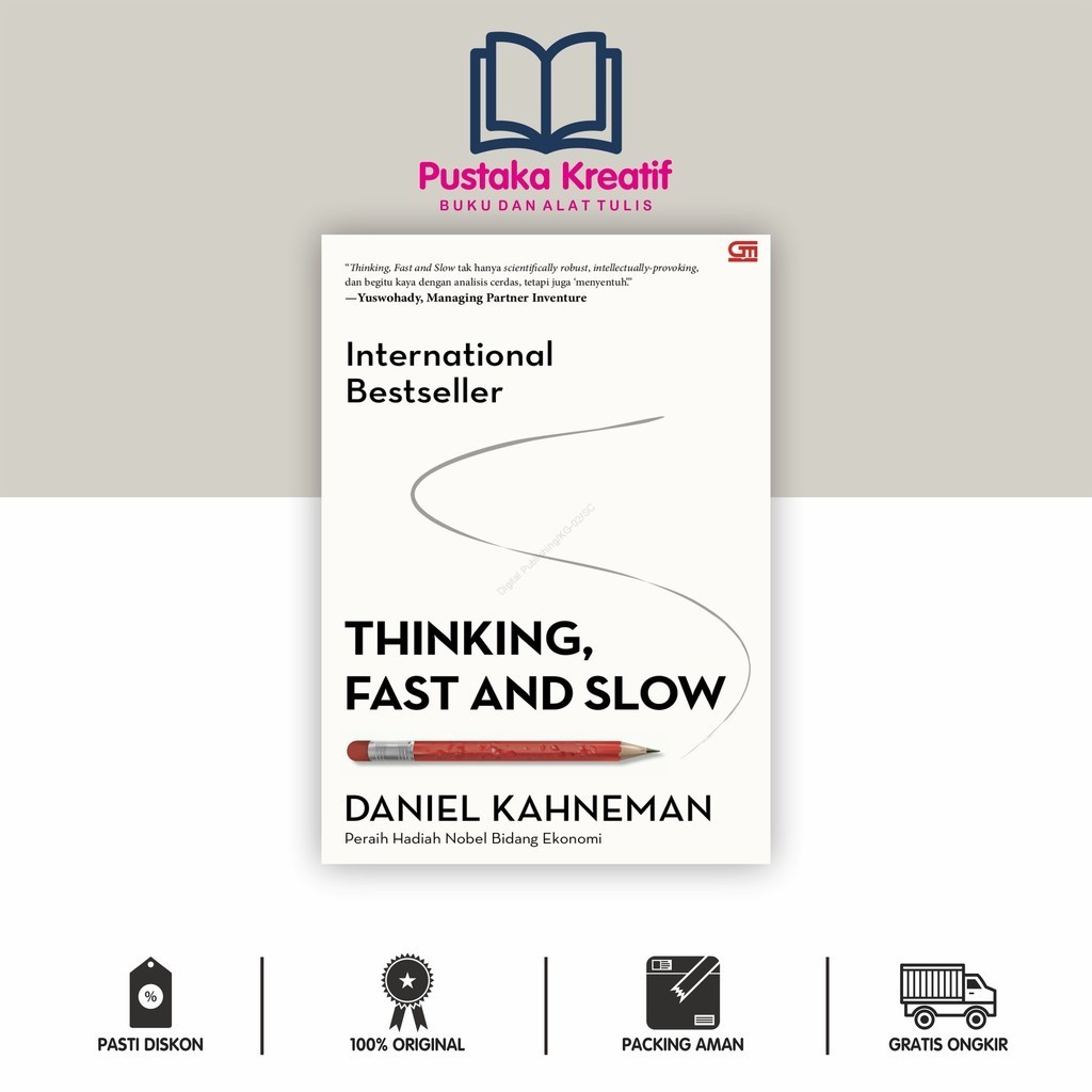 Thinking, Fast And Slow-Daniel Kahneman