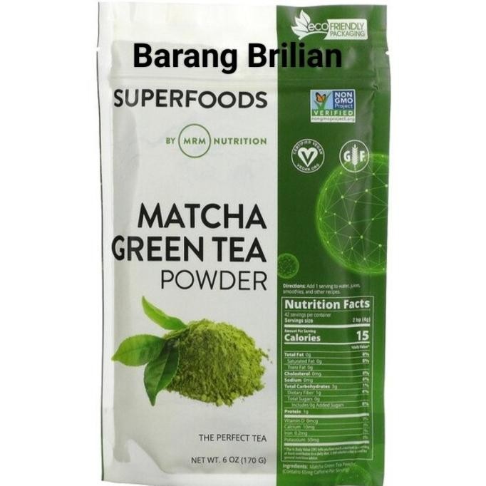 

MRM Nutrition Matcha Green Tea Powder 170 Gram ORI USA