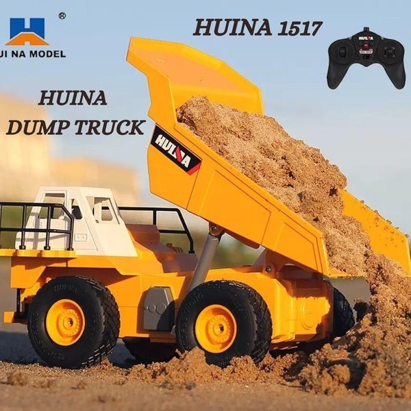 Huina Rc 1517 Dump Truck 6Ch 124 Scale Remote Control