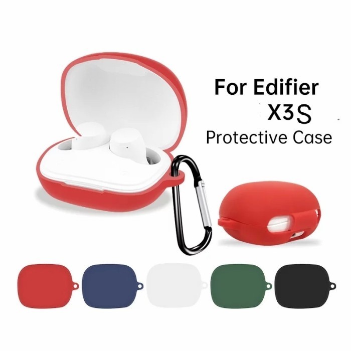 Case Casing Silicone Protective Edifier X3S + Carabiner