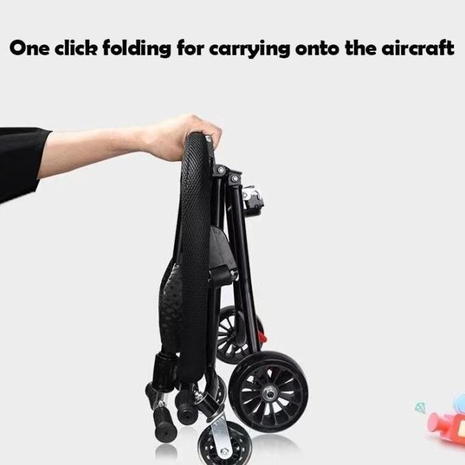 Promo Flymagic Stroler Bayi Lipat Travelling Sepeda Bayi Stroller Carallisaa