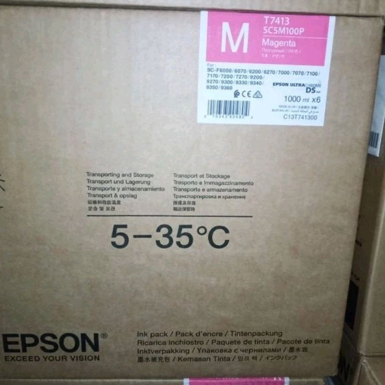 Tinta Sublim/Sublimasi/Sublime Epson(1DUS isi 6)/ SC-F6330 & SC-F9430 (CMYK)