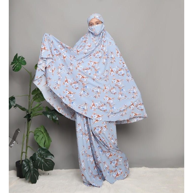 BISA COD - MUKENA TRAVELING SABI EDITION - SILKY PREMIUM - MINI POUCH