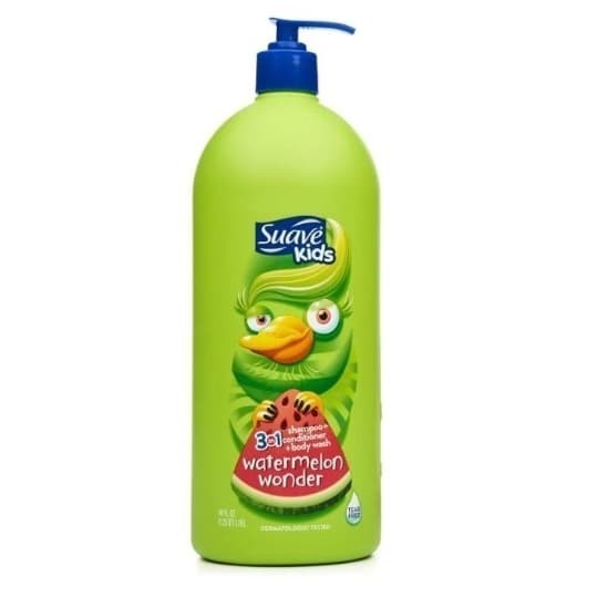 Indhy Suave Kids Watermelon Wonder Besar 3 In 1 40Fl.Oz 1.18L