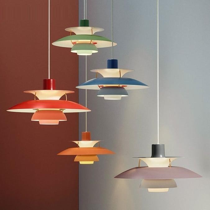 Nordic Lampu Gantung Meja Makan Lamp Ph5 / Louis Poulsen Botanimiska