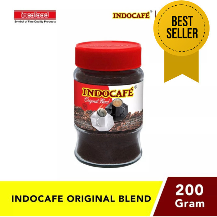 

Indocafe Blend 200 Gram Kopi Bubuk Botol