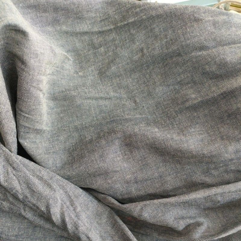 KAIN KILOAN KATUN DENIM JEANS ABU