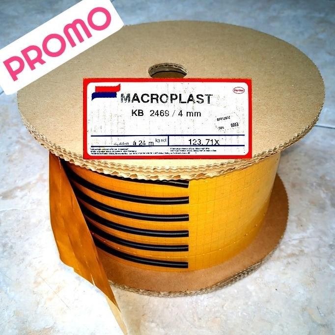 Karet Sealant Butyl Lem Kaca Mika Lampu, Doortrim, Kaca Mobil Kualitas Premium