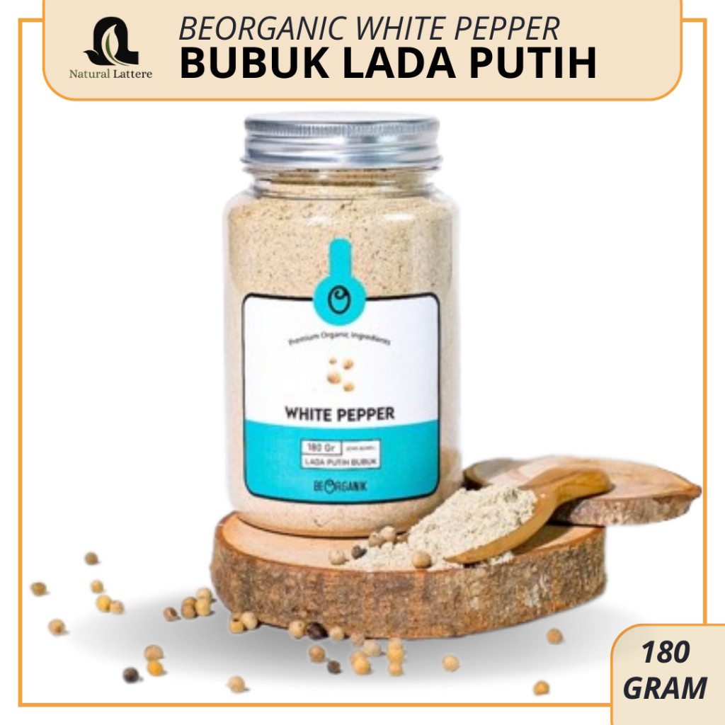 

Beorganik Lada Putih Bubuk / White Pepper Powder