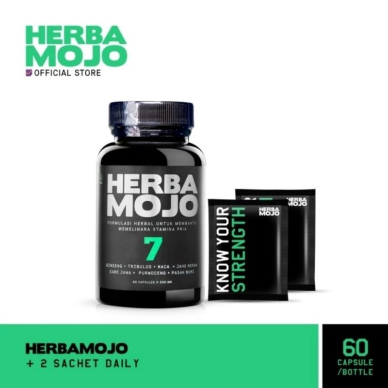 HERBAMOJO 7 Pria Stamina Pria Terlaris