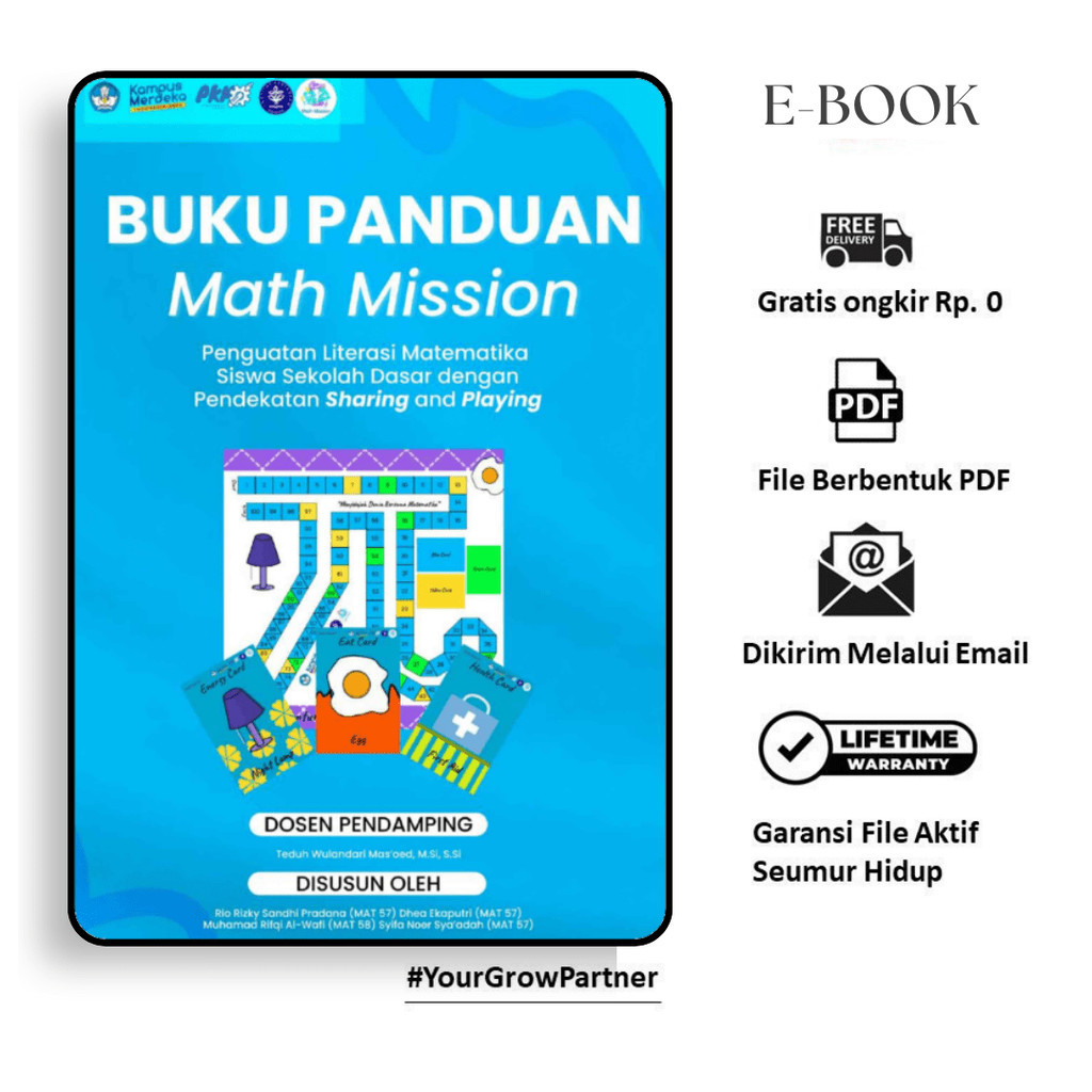 

285. BUKU PANDUAN MATH MISSION (RIO RIZKY SANDHI) - [-]