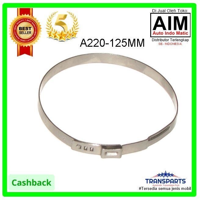 Boot Clamp Shock Airmatic W220 Mercedes A220-125MM