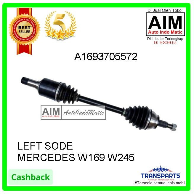 As Roda Assy Cv Joint Mercedes Kiri Mercy W169 B245 A1693705572