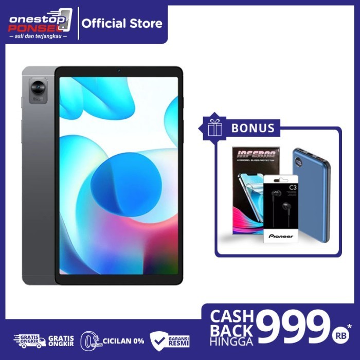 Realme Pad Mini Lte Wifi 3/32Gb - 4/64Gb Tablet 8.7 Inch Garansi Resmi