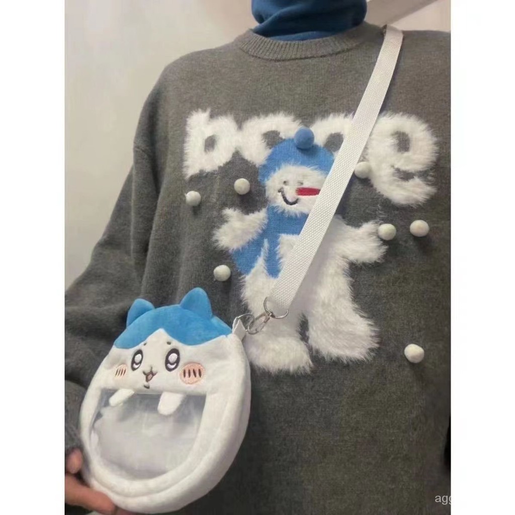 Tas selempang transparan wanita/ tas chiikawa miniso selempang/tas lucu