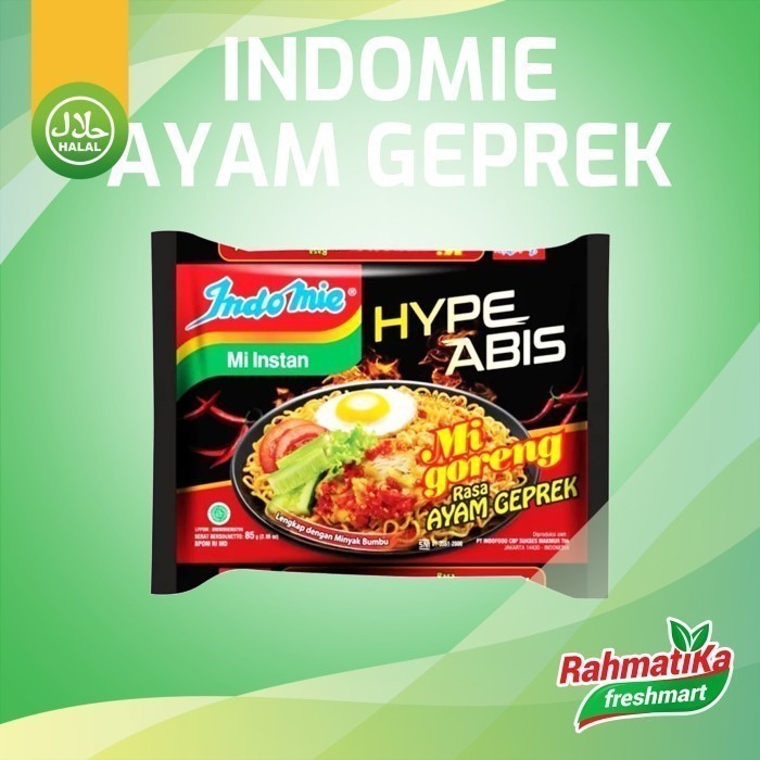 

Indomie Goreng Hype Abis Rasa Ayam Geprek 1 pcs