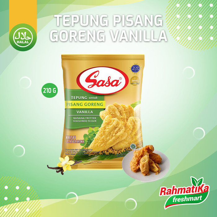 

Sasa Tepung Pisang Goreng Vanilla 210 gr