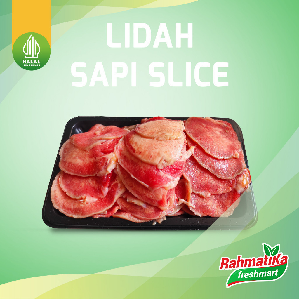

Lidah Sapi Slice / Beef Tongue Slice 250 gram
